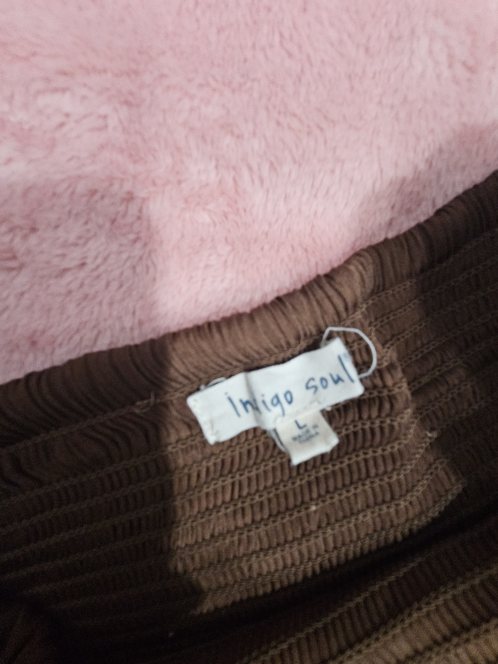 indigo soul Brown Smocked Waist Maxi Skirt - Picture 3 of 5